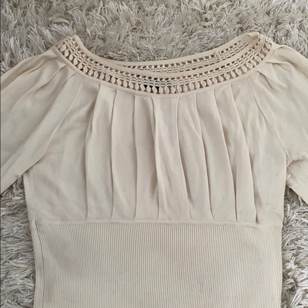 Cream Colored Sweater - Picture 2 of 6